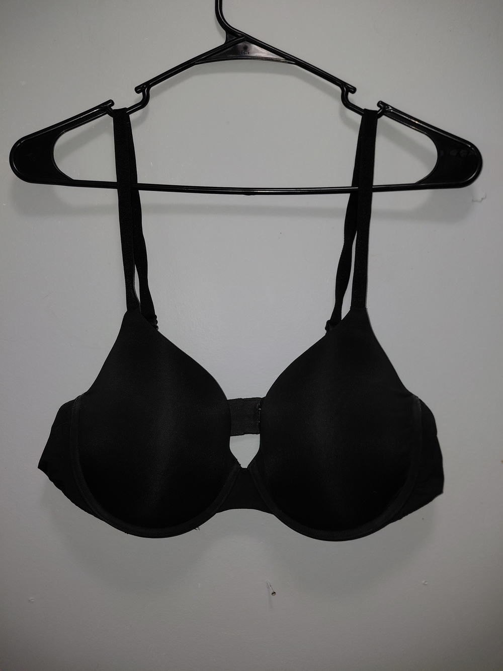 Victoria's Secret Black Uplift Semi Demi Underwire Bra 38C